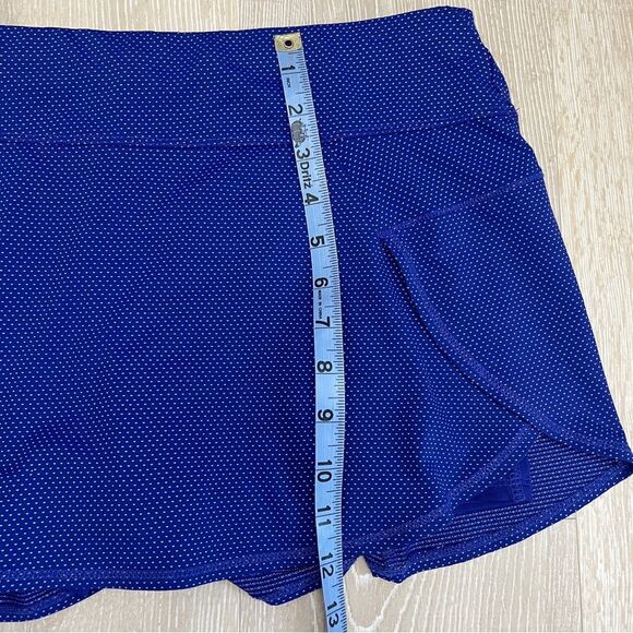 Lucky in Love Royal Blue with White Heart Pattern Girls Size XL - Picture 8 of 9